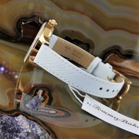 TOMMY BAHAMA Rose Gold Swarovski Crystal  Watch - Picture 2 of 5